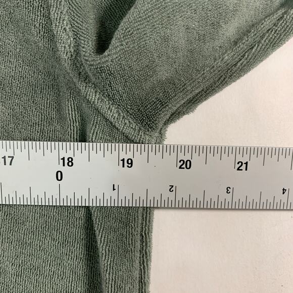 Faherty M Mens Cabana Baja Hoodie In Green Pull Over Fleece - Picture 7 of 10